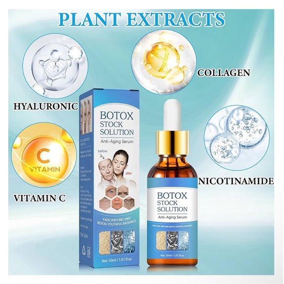 T-17: Lot of 4 Botox Stock Solution Facial Serum - Picture 4 of 7